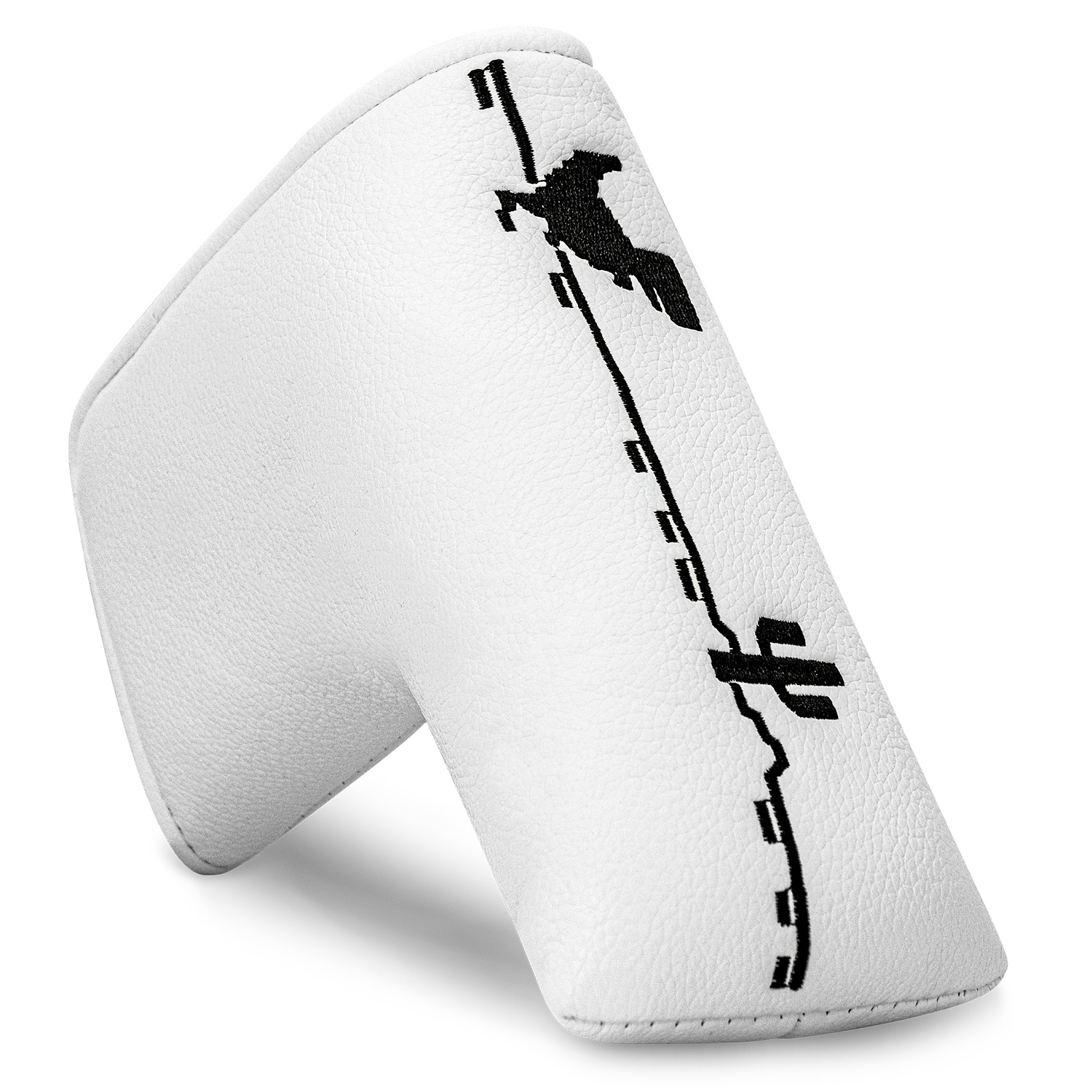 Golf Equipment Nearby - Dinosaur & Crossbones Golf Putter Cover