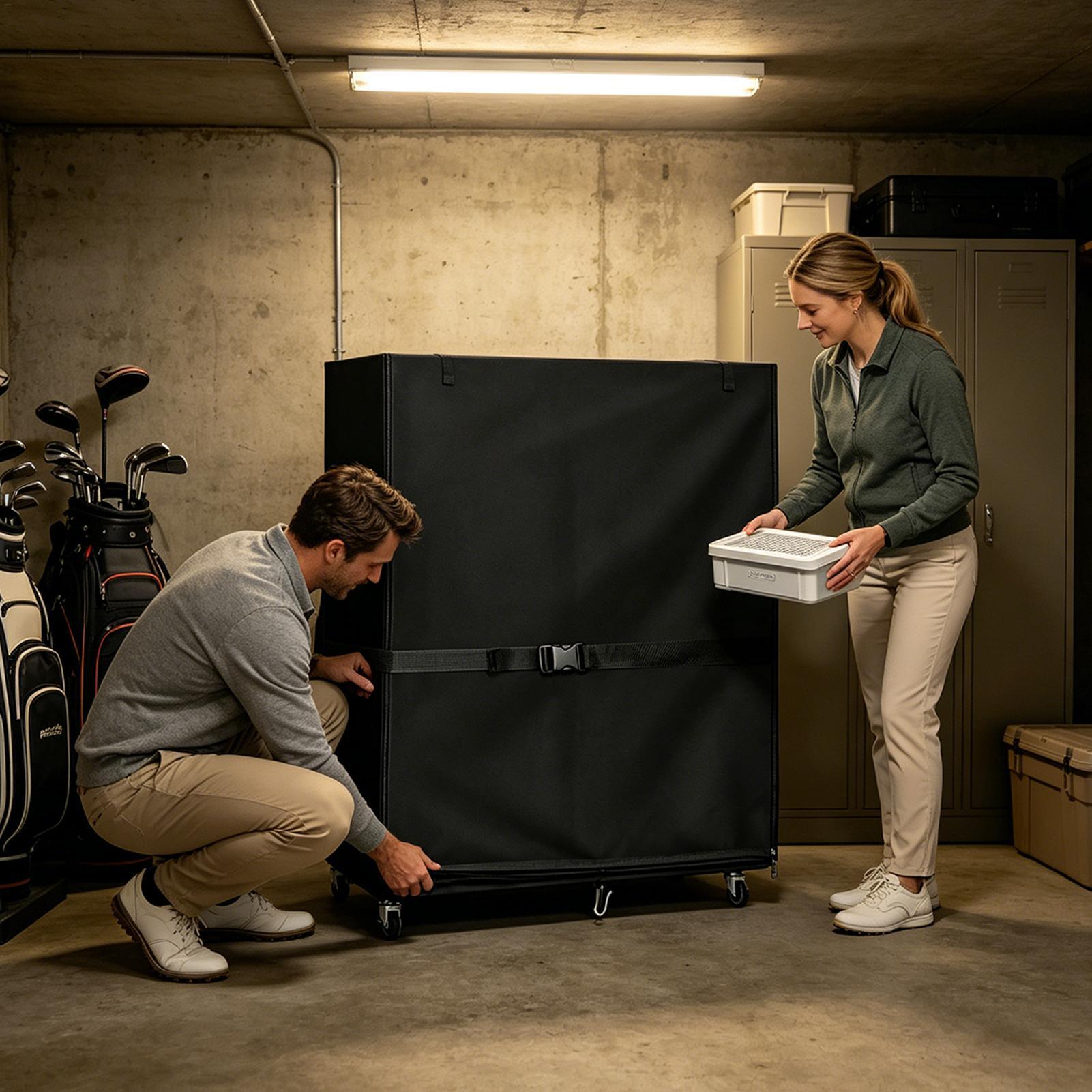 Golf Stand Bag Rain Cover Oxfo - Golf Equipment Garage Storage recension och pris
