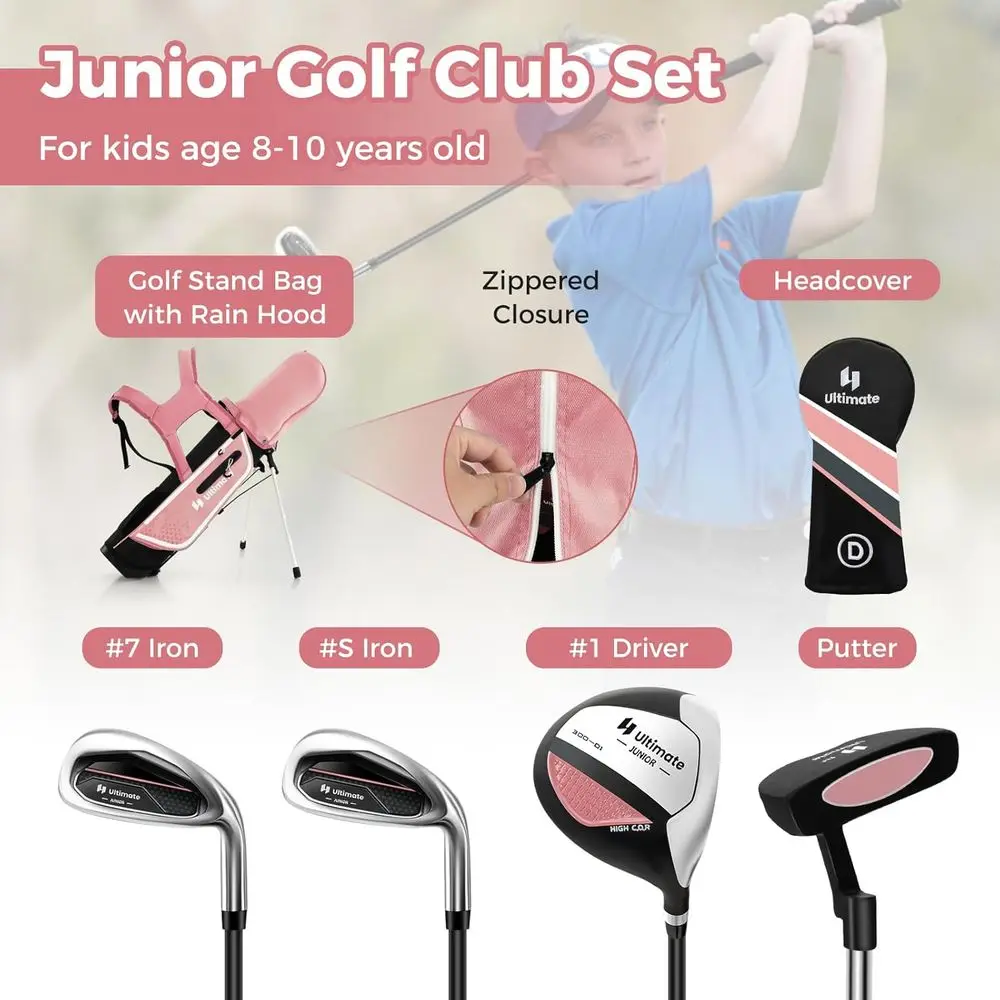 Youth Golf Club Set with Stand - Golf Equipment Kids recension och pris