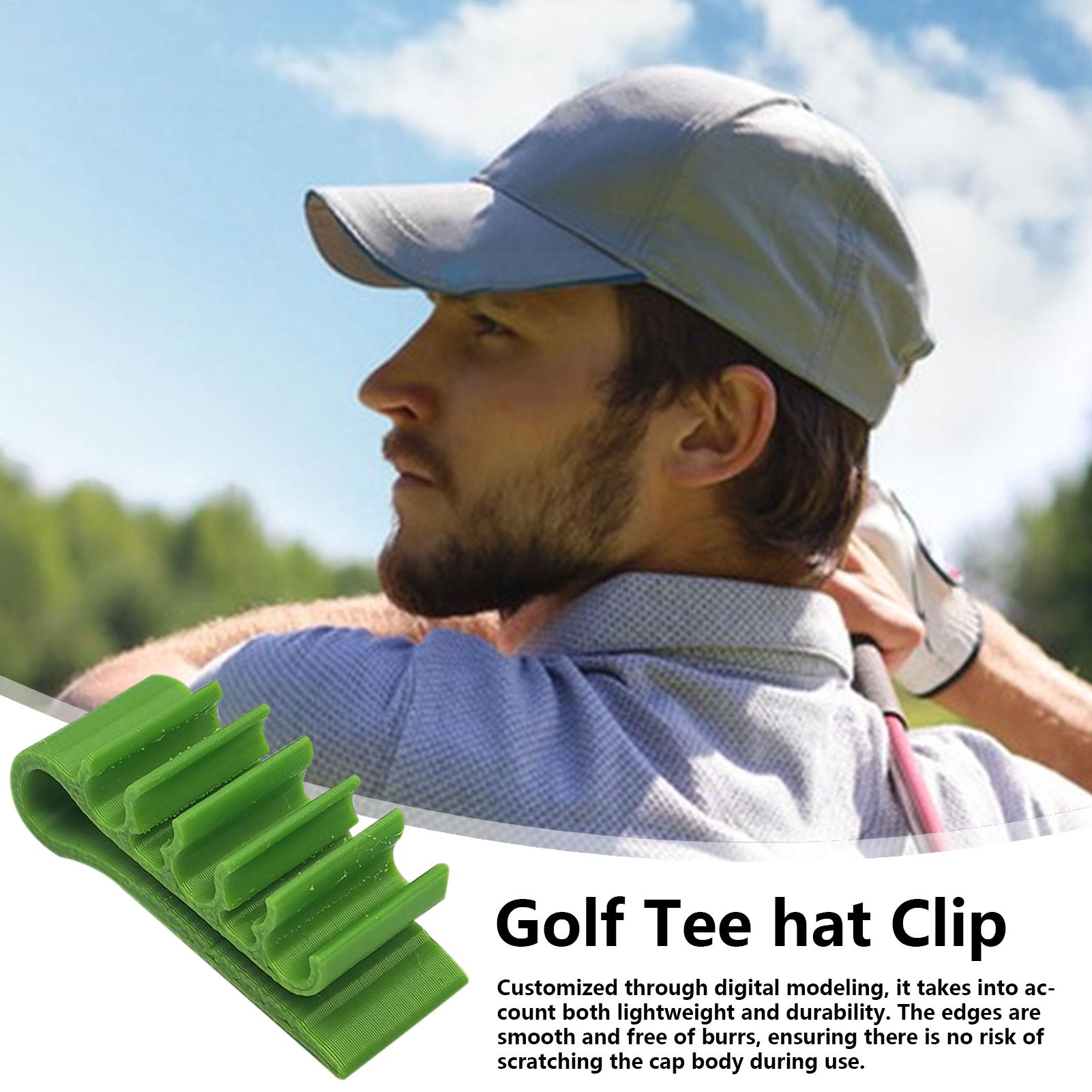 3D Printed Golf Tee Hat Brim C - Golf Equipment Holder recension och pris