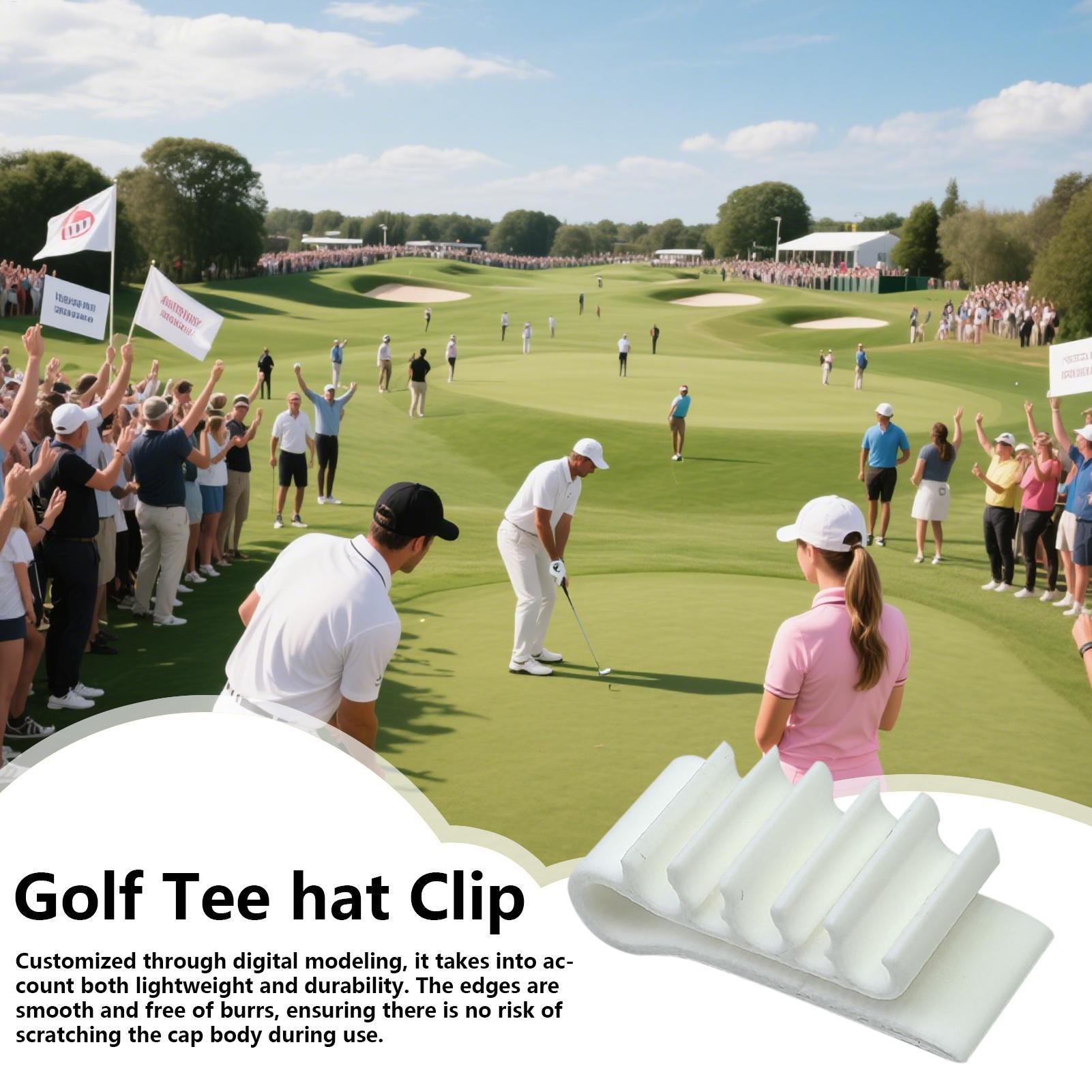 3D Printed Golf Tee Hat Brim C - Golf Equipment Holder recension och pris