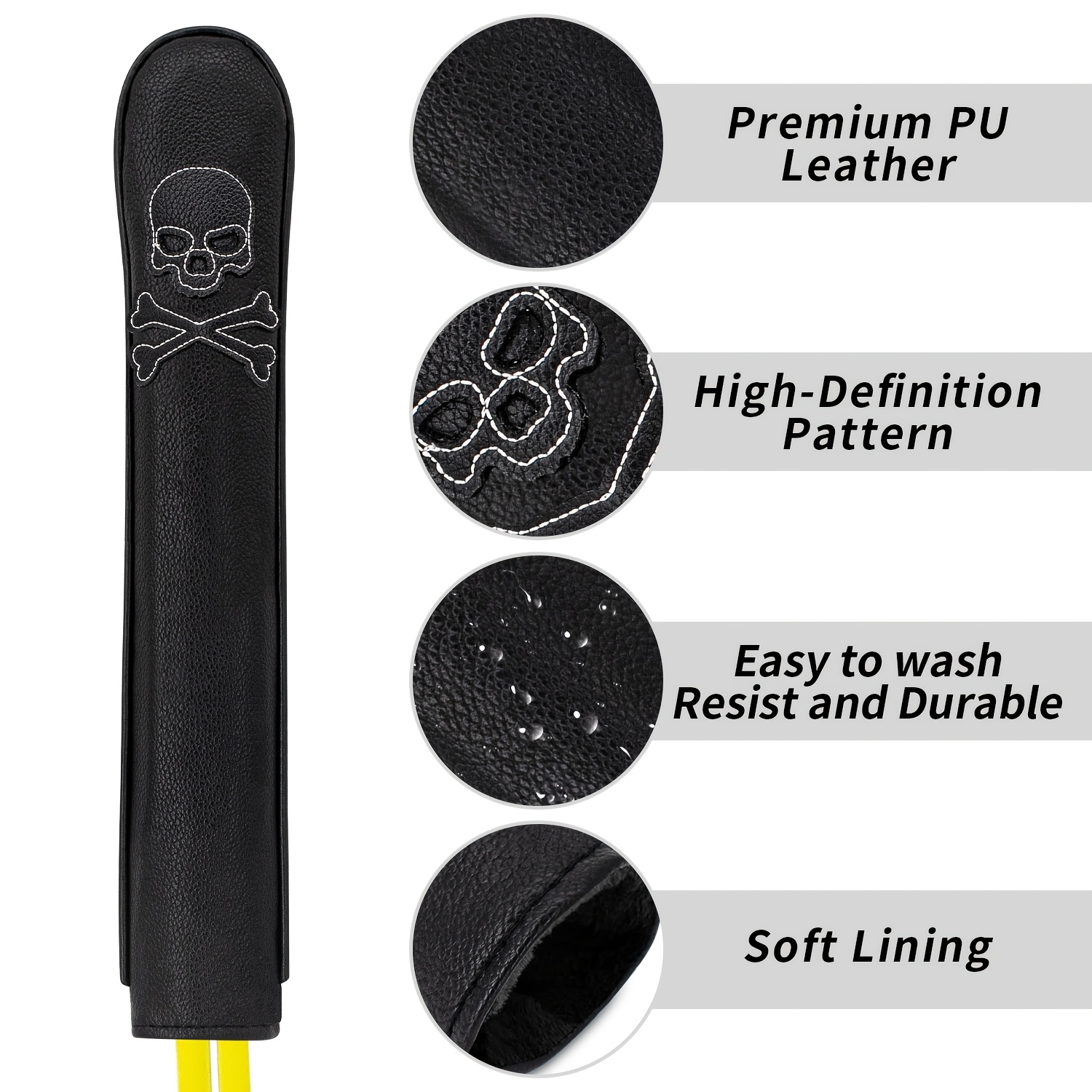 1pc Skull Head Directional Gol - Golf Equipment Nearby recension och pris