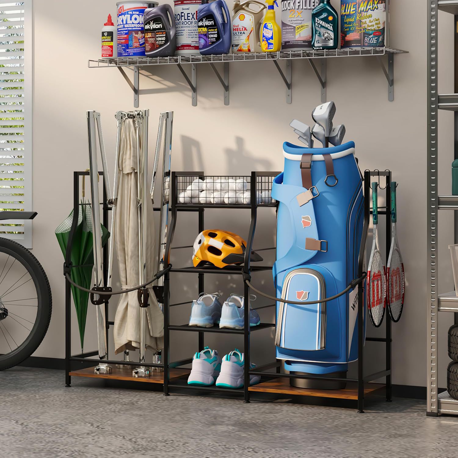 Cross-border factory direct sa - Golf Equipment Garage Storage recension och pris