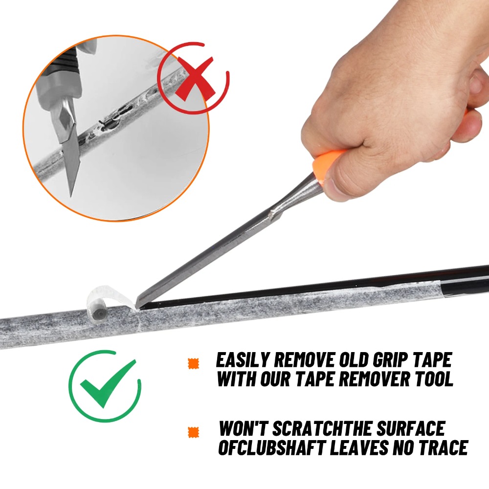 1Pc Golf Grip Tape Removal Too - Grip Regrip Tape recension och pris
