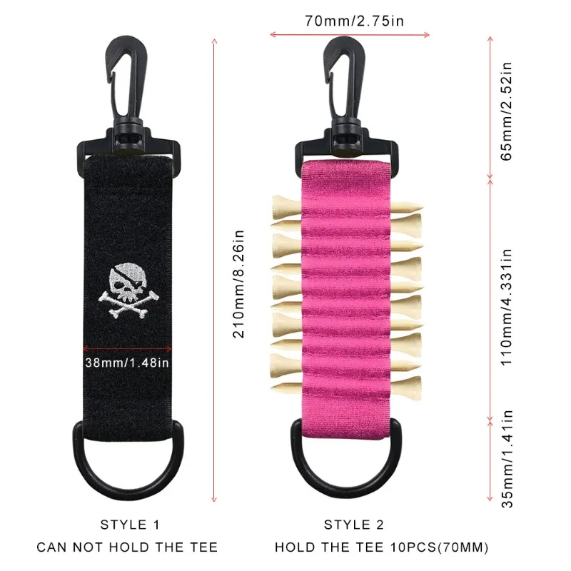1-3pcs Colorful Golf Hang Glov - Golf Equipment Holder recension och pris