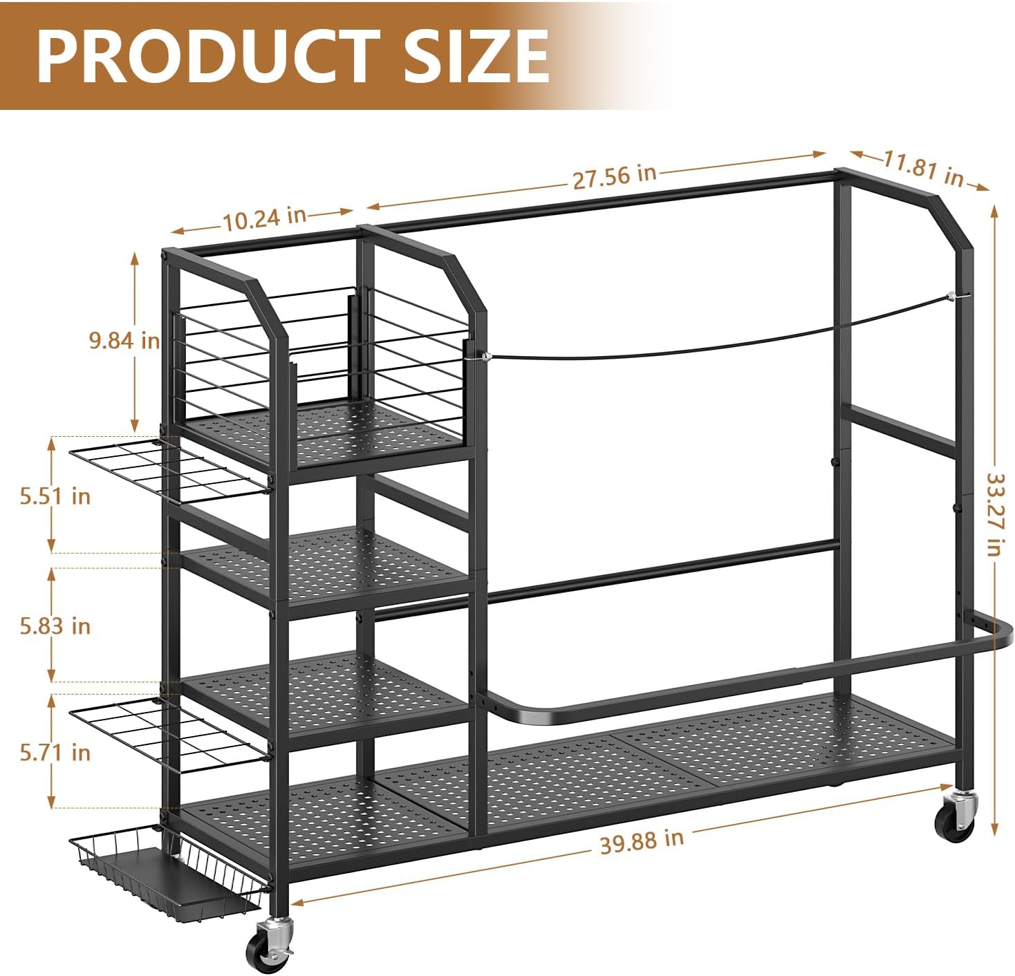 Golf Bag Storage, Big Capacity - Golf Equipment Garage Storage recension och pris