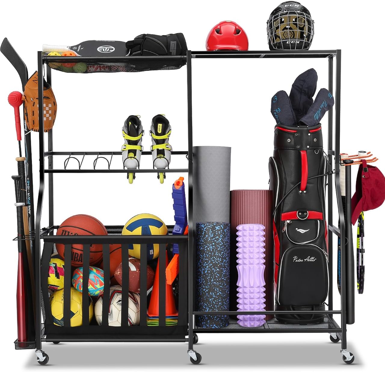 Garage Sports Equipment Organi - Golf Equipment Garage Storage recension och pris