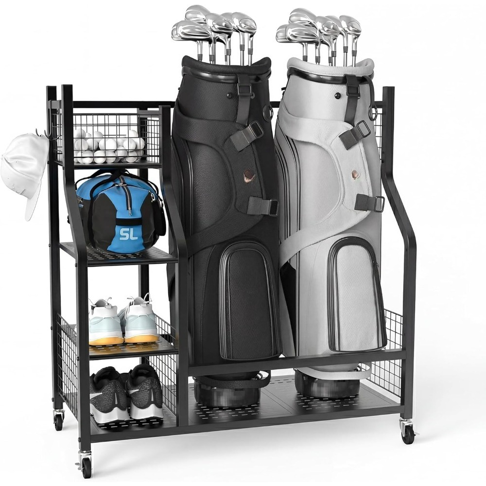 Extra Large Golf Bag Storage S - Golf Equipment Garage Storage recension och pris